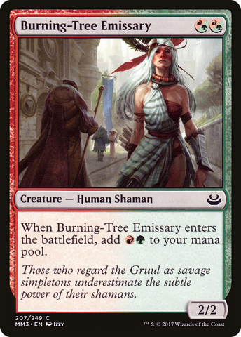 Burning-Tree Emissary (MM3-207) - Modern Masters 2017
