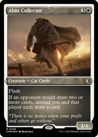 Alms Collector (CMM-455) - Commander Masters Etched Foil