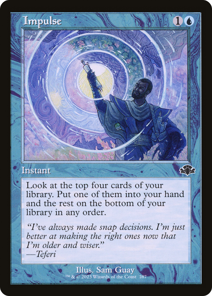 Impulse (DMR-287) - Dominaria Remastered Foil