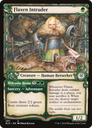 Flaxen Intruder // Welcome Home (ELD-297) - Throne of Eldraine: (Showcase)