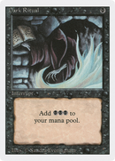 Dark Ritual (3ED-099) - Revised Edition