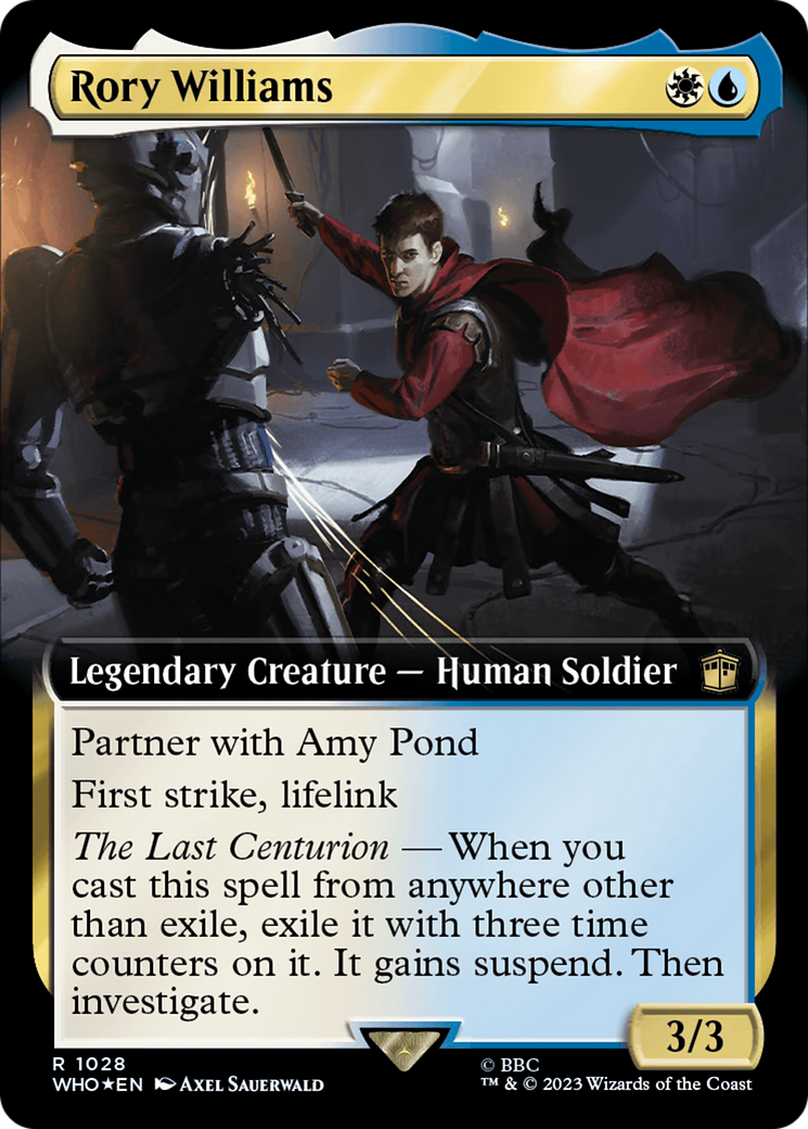 Rory Williams (WHO-1028) - Doctor Who: (Extended Art) Foil