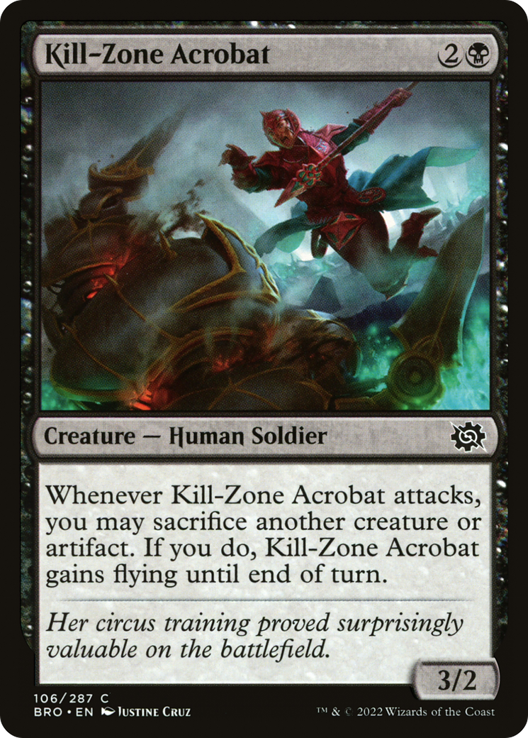 Kill-Zone Acrobat (BRO-106) - The Brothers' War