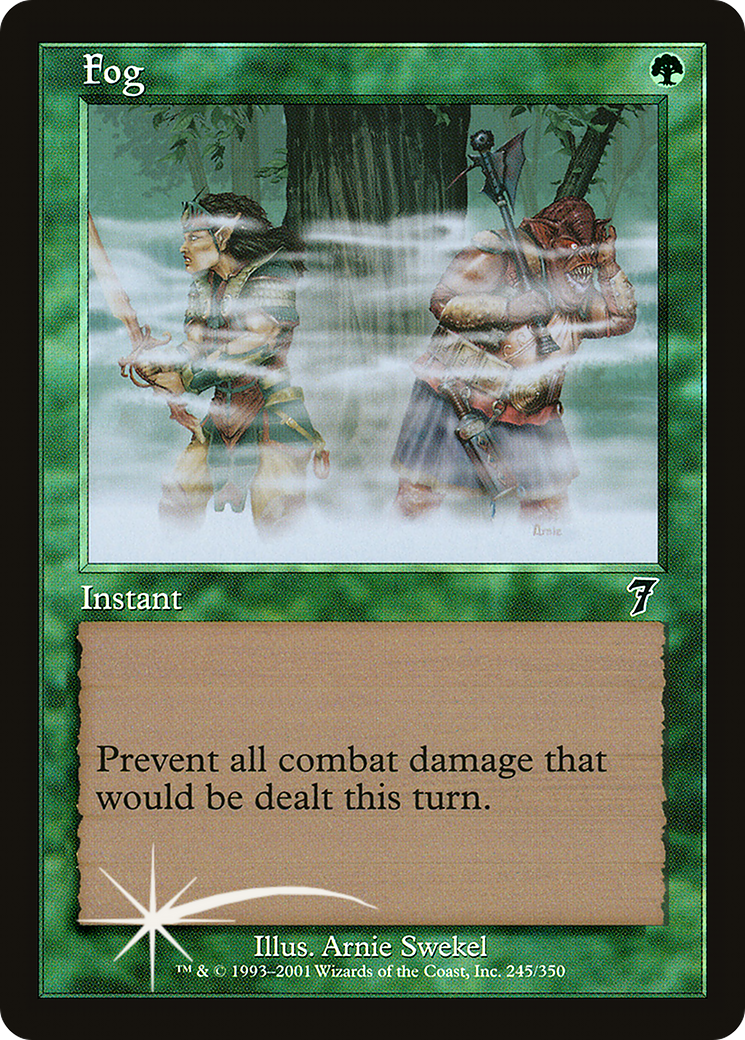 Fog (7ED-245★) - Seventh Edition Foil