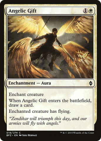 Angelic Gift (BFZ-019) - Battle for Zendikar