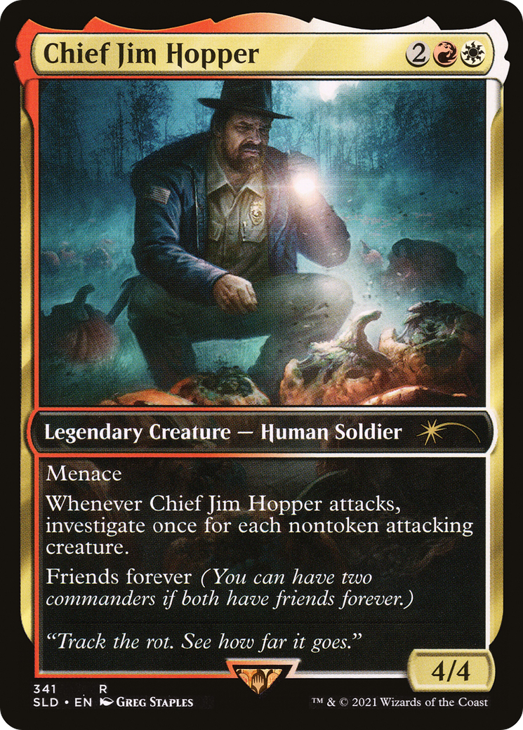 Sophina, Spearsage Deserter (SLD-341) - Secret Lair Drop / Chief Jim Hopper