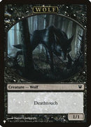 Wolf // Cat Double-Sided Token (LIST-6 // 11) - The List Reprints