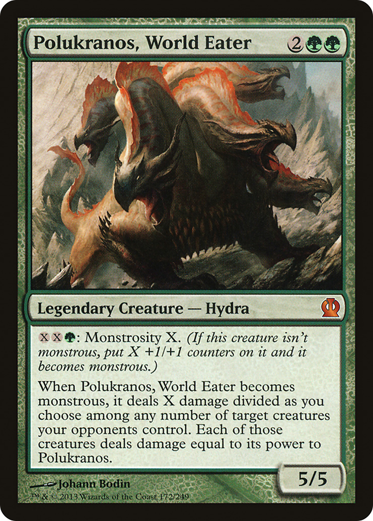Polukranos, World Eater (THS-172) - Theros