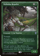Nishoba Brawler (PPDMU-434) - Dominaria United Foil
