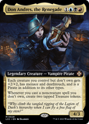 Don Andres, the Renegade (LCC-028) - The Lost Caverns of Ixalan Commander: (Extended Art) Foil