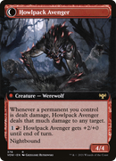 Ill-Tempered Loner // Howlpack Avenger (VOW-378) - Innistrad: Crimson Vow: (Extended Art, Double Faced Transform) Foil