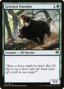 Grizzled Outrider (KHM-173) - Kaldheim