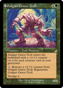 Golgari Grave-Troll (RVR-348) - Ravnica Remastered: (tombstone) Foil