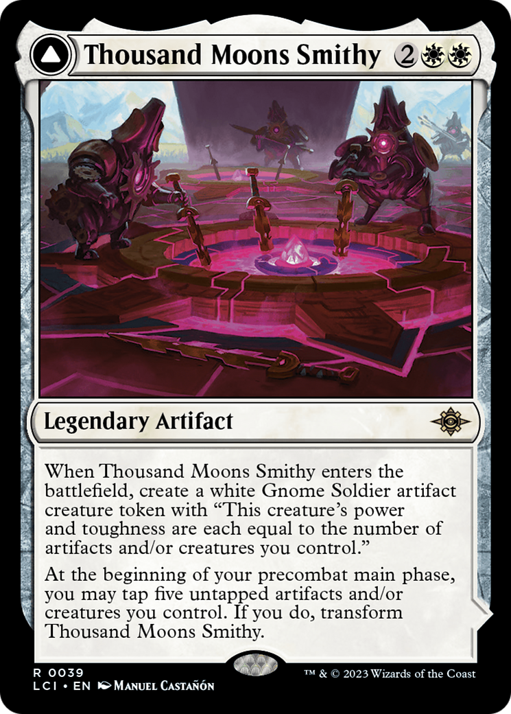 Thousand Moons Smithy // Barracks of the Thousand (LCI-039) - The Lost Caverns of Ixalan