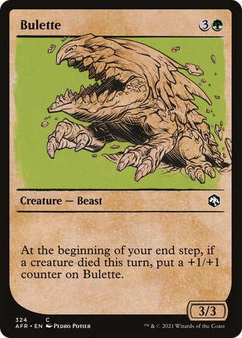 Bulette (AFR-324) - Adventures in the Forgotten Realms: (Showcase)