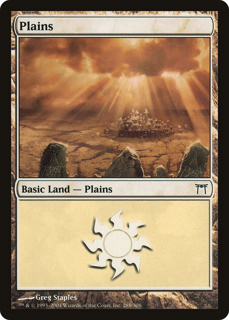 Plains (CHK-288) - Champions of Kamigawa