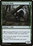 Snarling Wolf (MID-199) - Innistrad: Midnight Hunt
