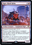 Ogre-Head Helm (PRE-155S) - Kamigawa: Neon Dynasty Promos Foil