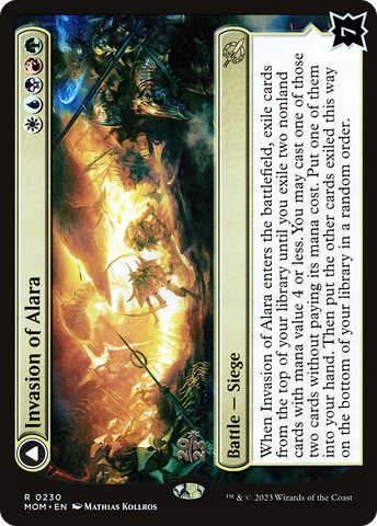 Invasion of Alara // Awaken the Maelstrom (PRE-230S) - March of the Machine Promos Foil