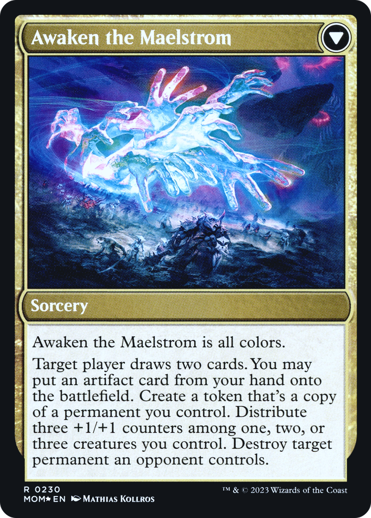 Invasion of Alara // Awaken the Maelstrom (PRE-230S) - March of the Machine Promos Foil