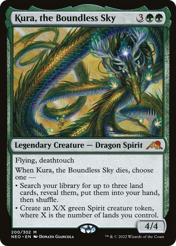 Kura, the Boundless Sky (PPNEO-200) - Kamigawa: Neon Dynasty Promos