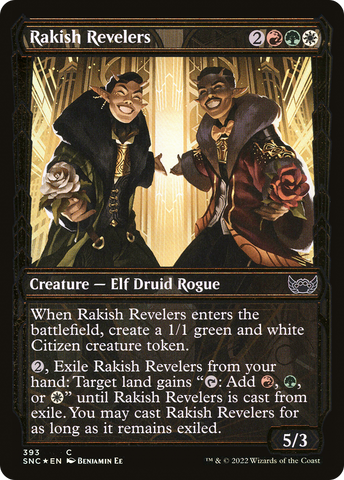 Rakish Revelers (SNC-393) - Streets of New Capenna: (Showcase) Foil