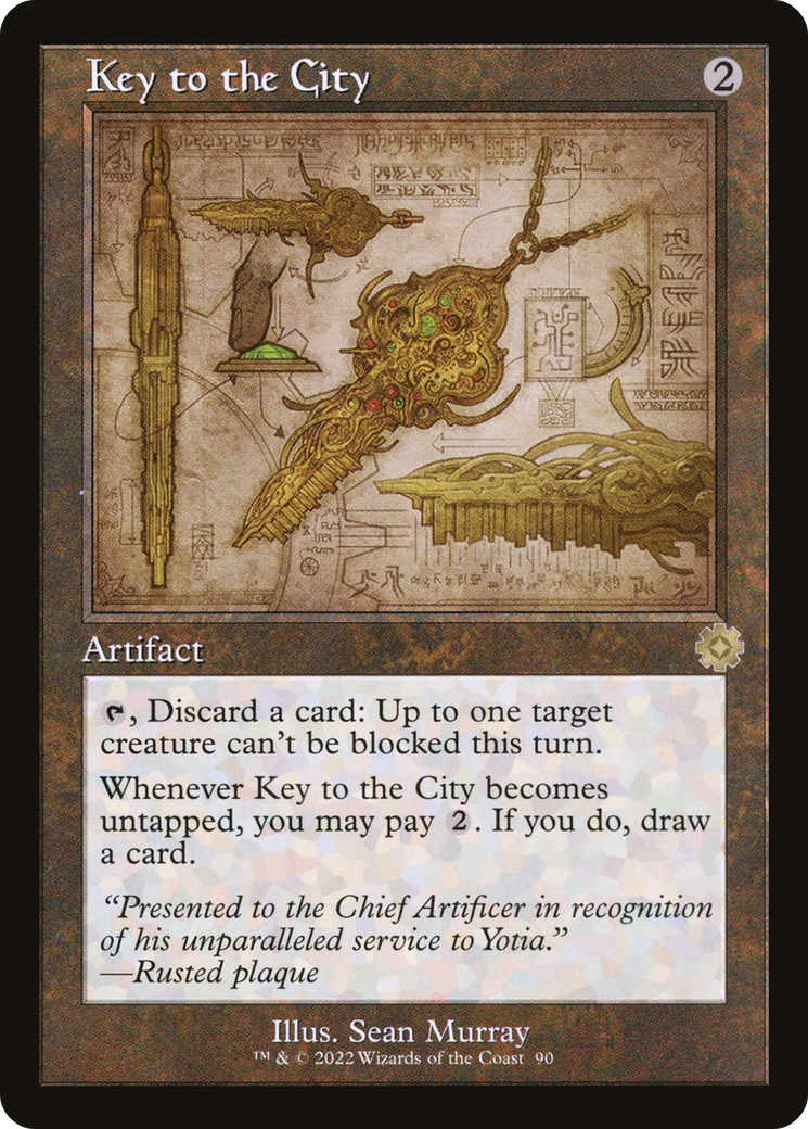 Key to the City (BRR-090) - The Brothers' War Retro Artifacts Foil