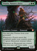 Titania, Nature's Force (BRC-045) - The Brothers' War Commander: (Extended Art)