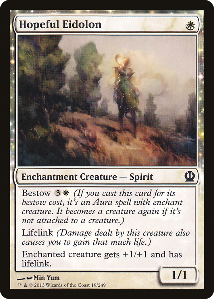 Hopeful Eidolon (THS-019) - Theros: (enchantment)