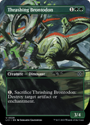 Thrashing Brontodon (LCI-329) - The Lost Caverns of Ixalan (Borderless)