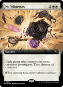 No Witnesses (MKM-390) - Murders at Karlov Manor: (Extended Art) Foil