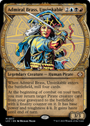 Admiral Brass, Unsinkable (LCC-017) - The Lost Caverns of Ixalan Commander: (Showcase) Foil