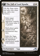 The Fall of Lord Konda // Fragment of Konda (NEO-012) - Kamigawa: Neon Dynasty: (fandfc, enchantment) Foil