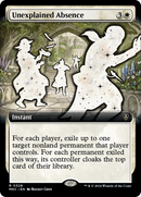 Unexplained Absence (Extended Art) (MKC-328) - Murders at Karlov Manor Commander: (Extended Art)