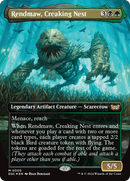 Rendmaw, Creaking Nest (DSC-005) - Duskmourn: House of Horror Commander (Borderless)