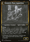 Dennick, Pious Apprentice // Dennick, Pious Apparition (DBL-217) - Innistrad: Double Feature: (Double Faced Transform) Foil
