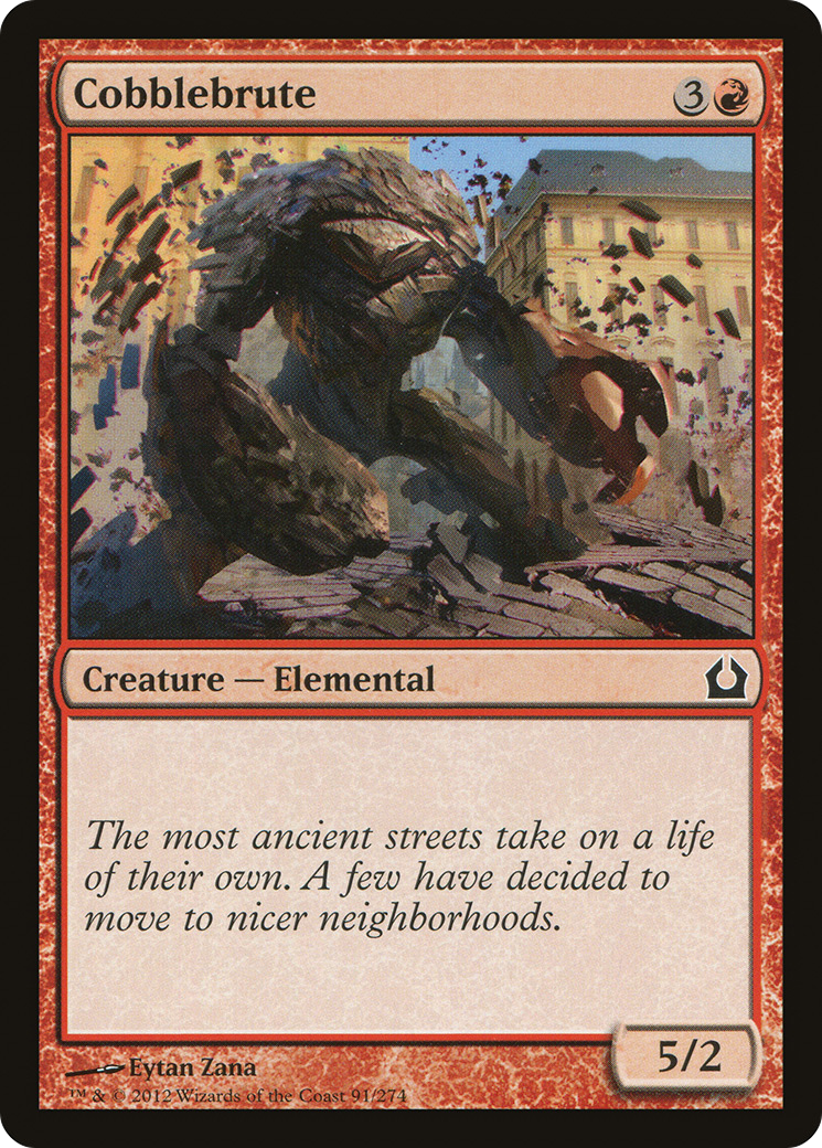 Cobblebrute (RTR-091) - Return to Ravnica