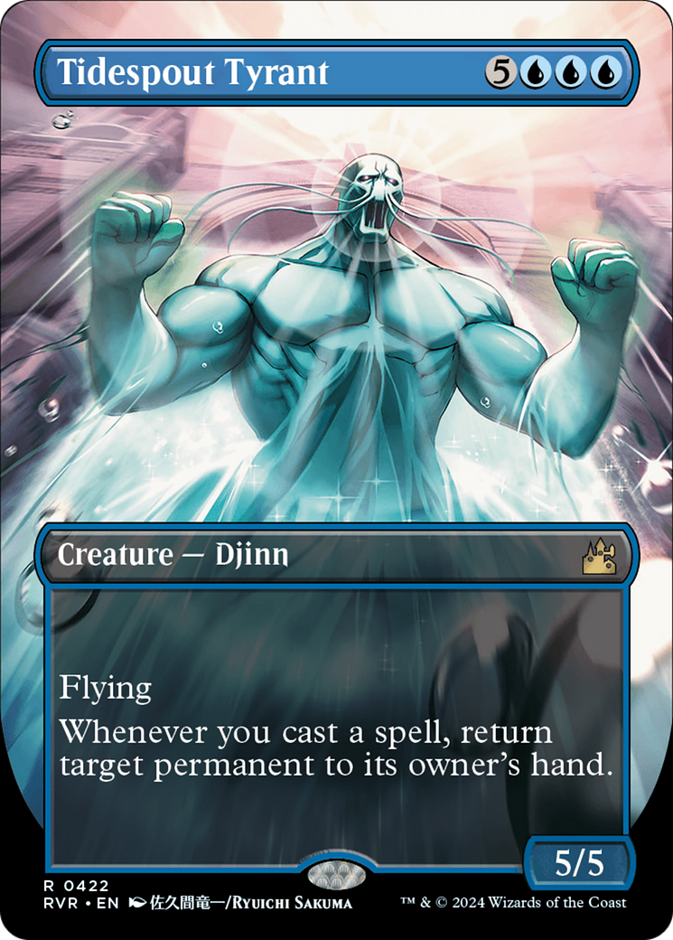 Tidespout Tyrant (RVR-422) - Ravnica Remastered (Borderless) Foil
