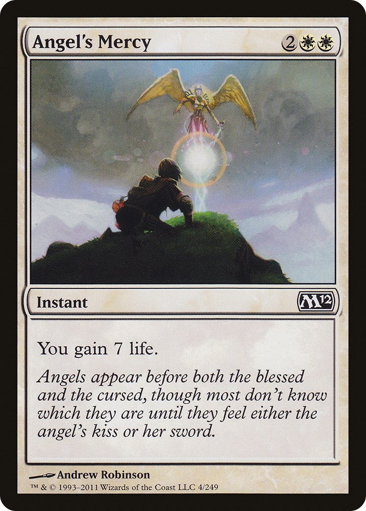 Angel's Mercy (M12-004) - Magic 2012 Foil