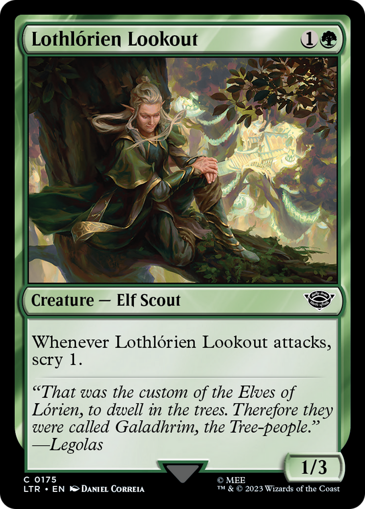 Lothlórien Lookout (LTR-175) - The Lord of the Rings: Tales of Middle-earth Foil