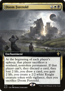 Doom Foretold (ELD-378) - Throne of Eldraine: (Extended Art)