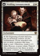 Wedding Announcement (INR-051) - Innistrad Remastered: (enchantment) Foil
