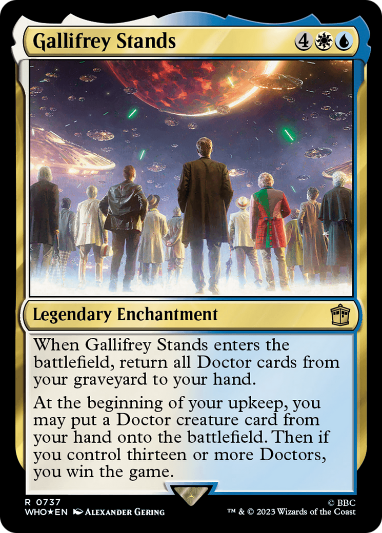 Gallifrey Stands (WHO-737) - Doctor Who Foil