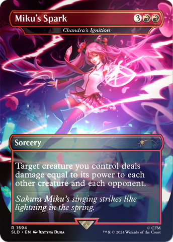 Chandra's Ignition (SLD-1594) - Secret Lair Drop (Borderless) Foil