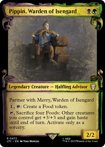 Pippin, Warden of Isengard (LTC-472) - Tales of Middle-earth Commander: (Showcase)