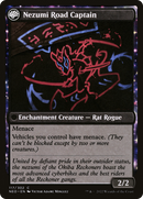 Okiba Reckoner Raid // Nezumi Road Captain (NEO-117) - Kamigawa: Neon Dynasty: (fandfc, enchantment) Foil