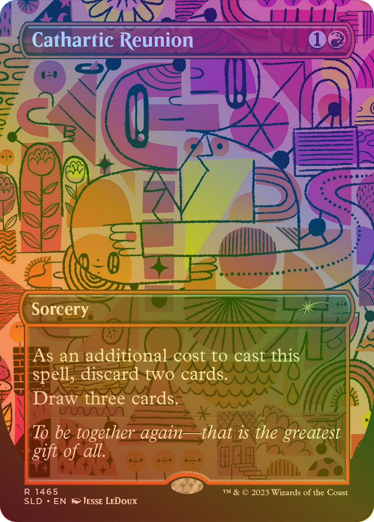 Cathartic Reunion (SLD-1465★) - Secret Lair Drop (Borderless) Foil