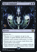 Gix's Command (PRE-097) - The Brothers' War Promos Foil