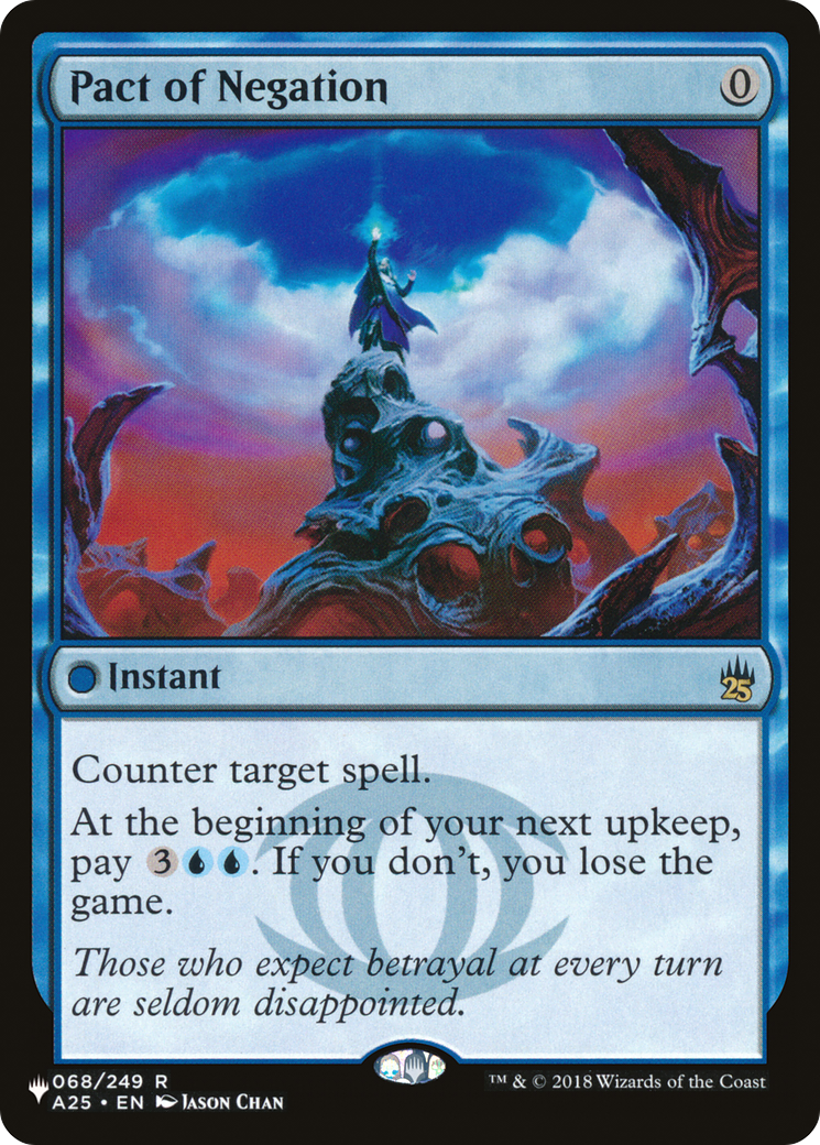 Pact of Negation (LIST-A25-68) - The List