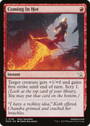 Coming In Hot (MOM-136) - March of the Machine Foil